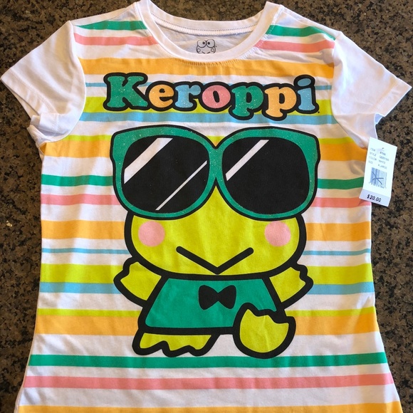 SANRIO KEROPPI GIRLS T-SHIRT - Picture 1 of 5